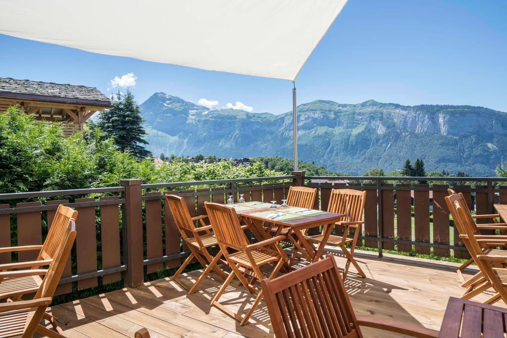 Village De Vacances Les Flocons Verts Les Carroz d'Araches Luaran gambar
