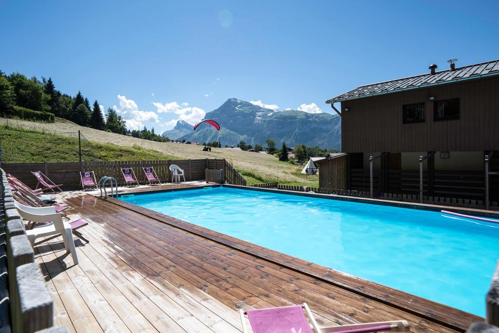 Village De Vacances Les Flocons Verts Les Carroz d'Araches Luaran gambar